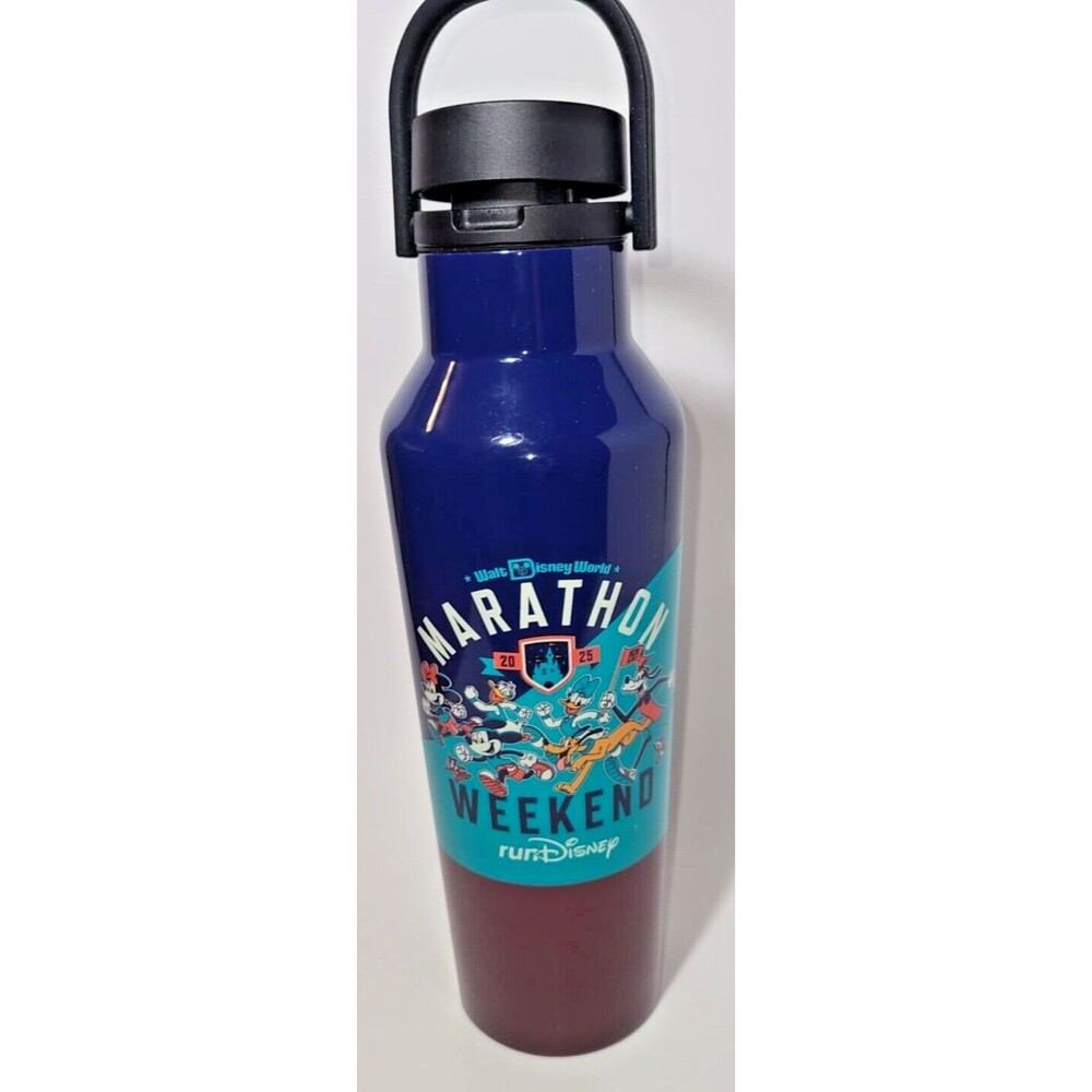 2025 Marathon Disney Water Bottle Corkcicle Wine & Dine Half Marathon WDW Parks